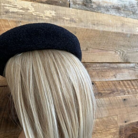 Chantaco impermeable Pure Laine made in France black Beret display picture 2
